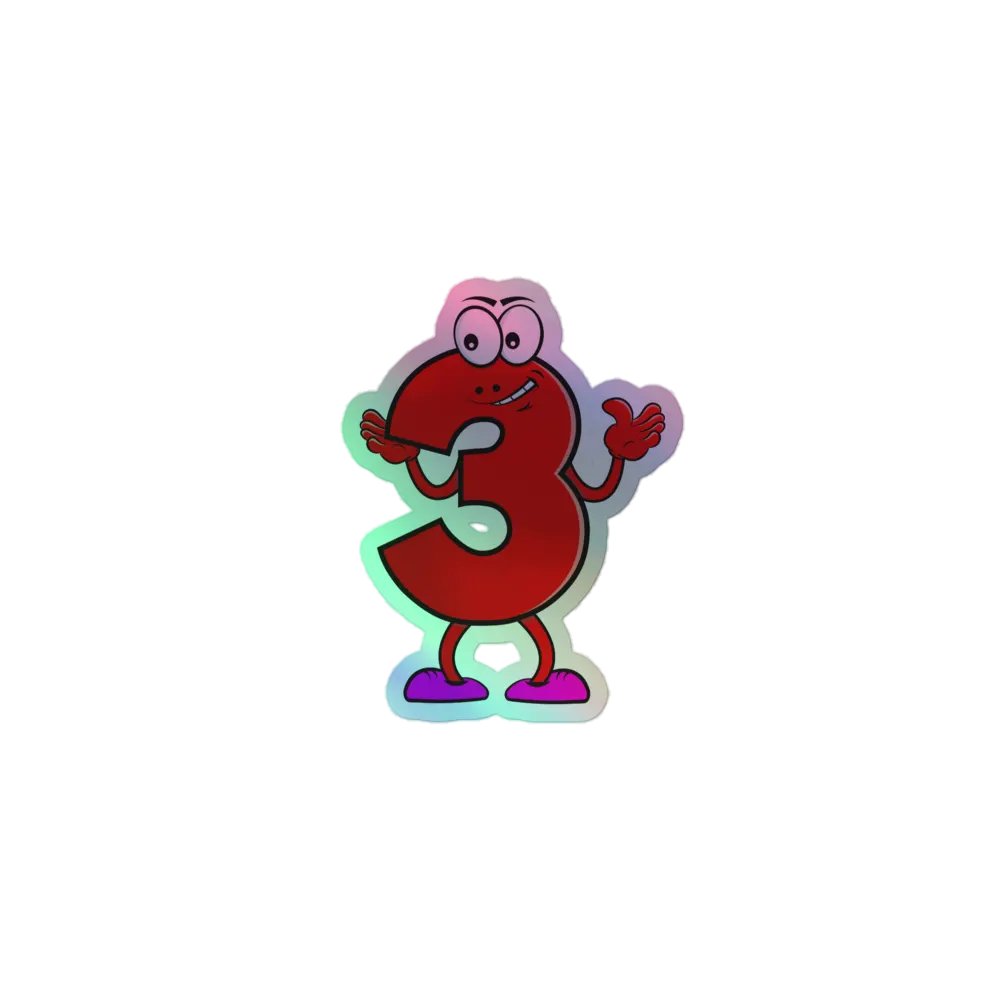 3- Holographic Sticker product image (1)