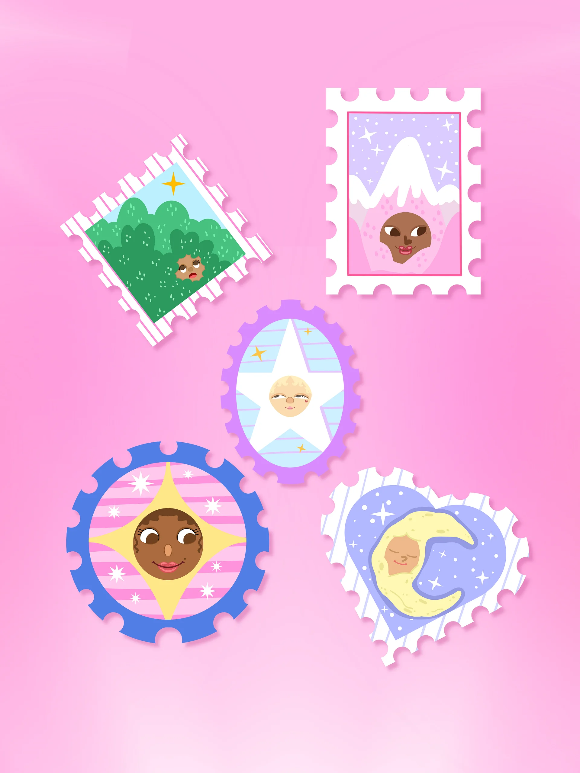 Pack de stickers a prueba de agua product image (1)