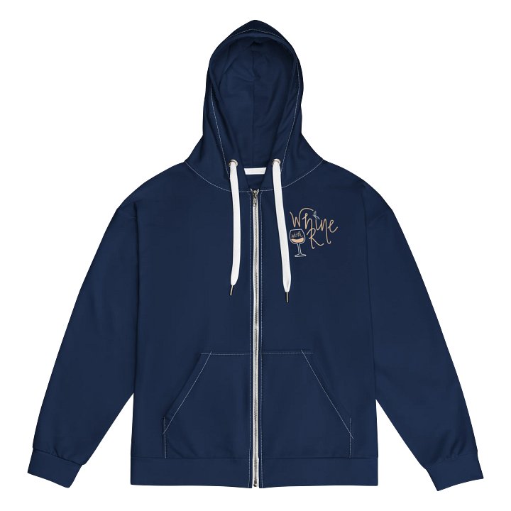 Whine with HR Hoodie, Blue product image (1)