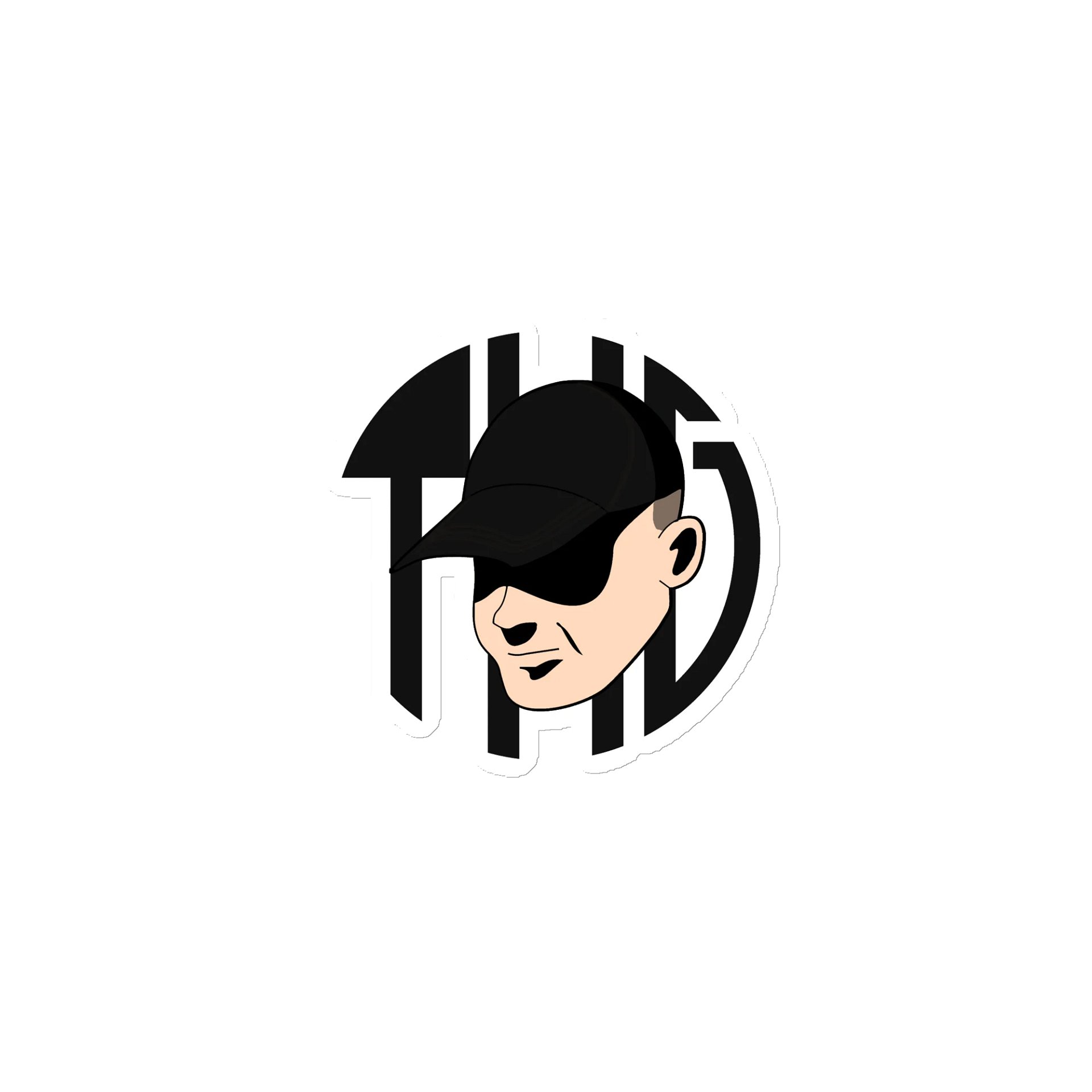Black THG Logo Magnet product image (1)
