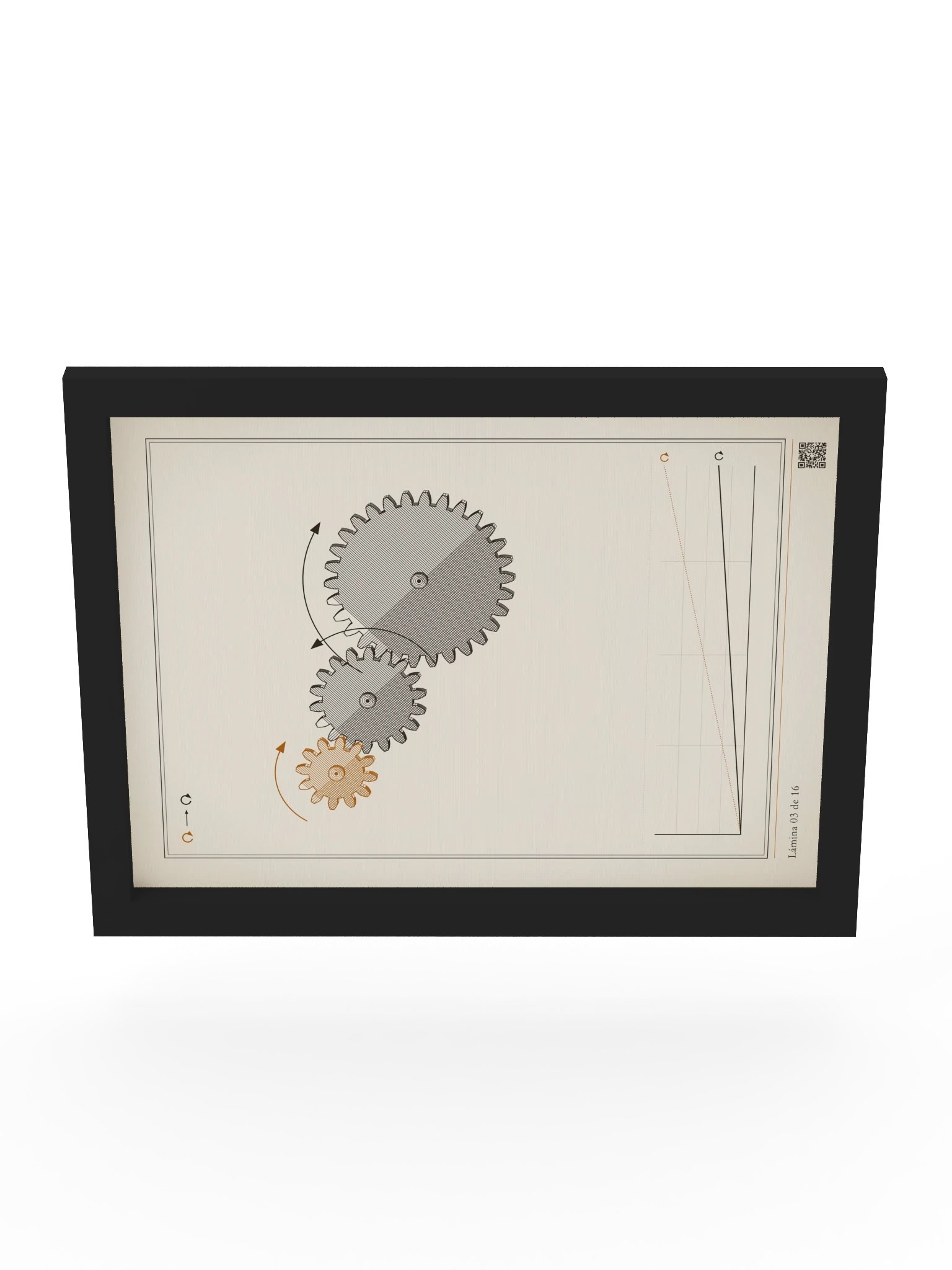 MOTION 03 · Tren de engranajes · enmarcada product image (10)