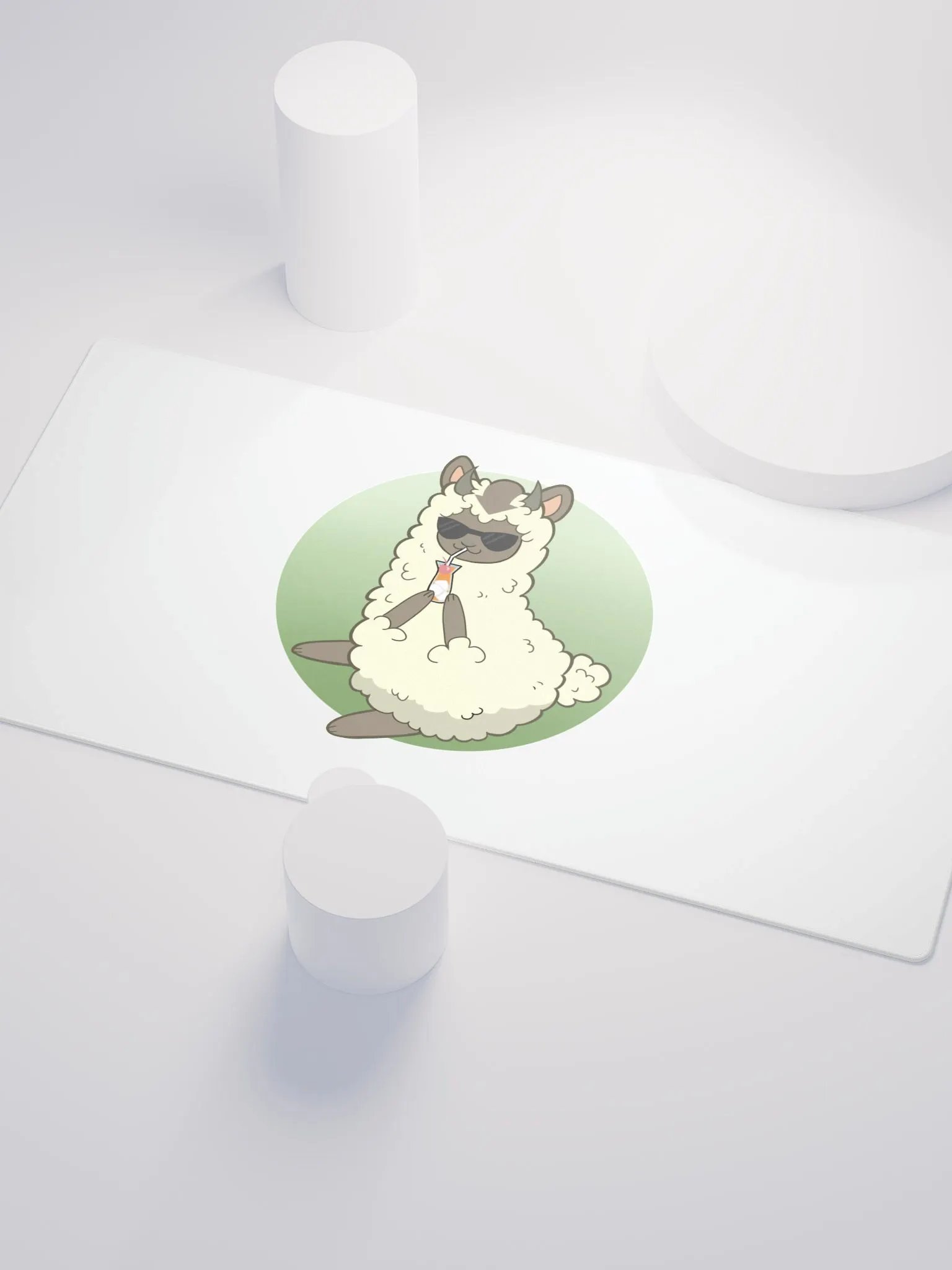 appa the alpaca mouse pad large product image (3)