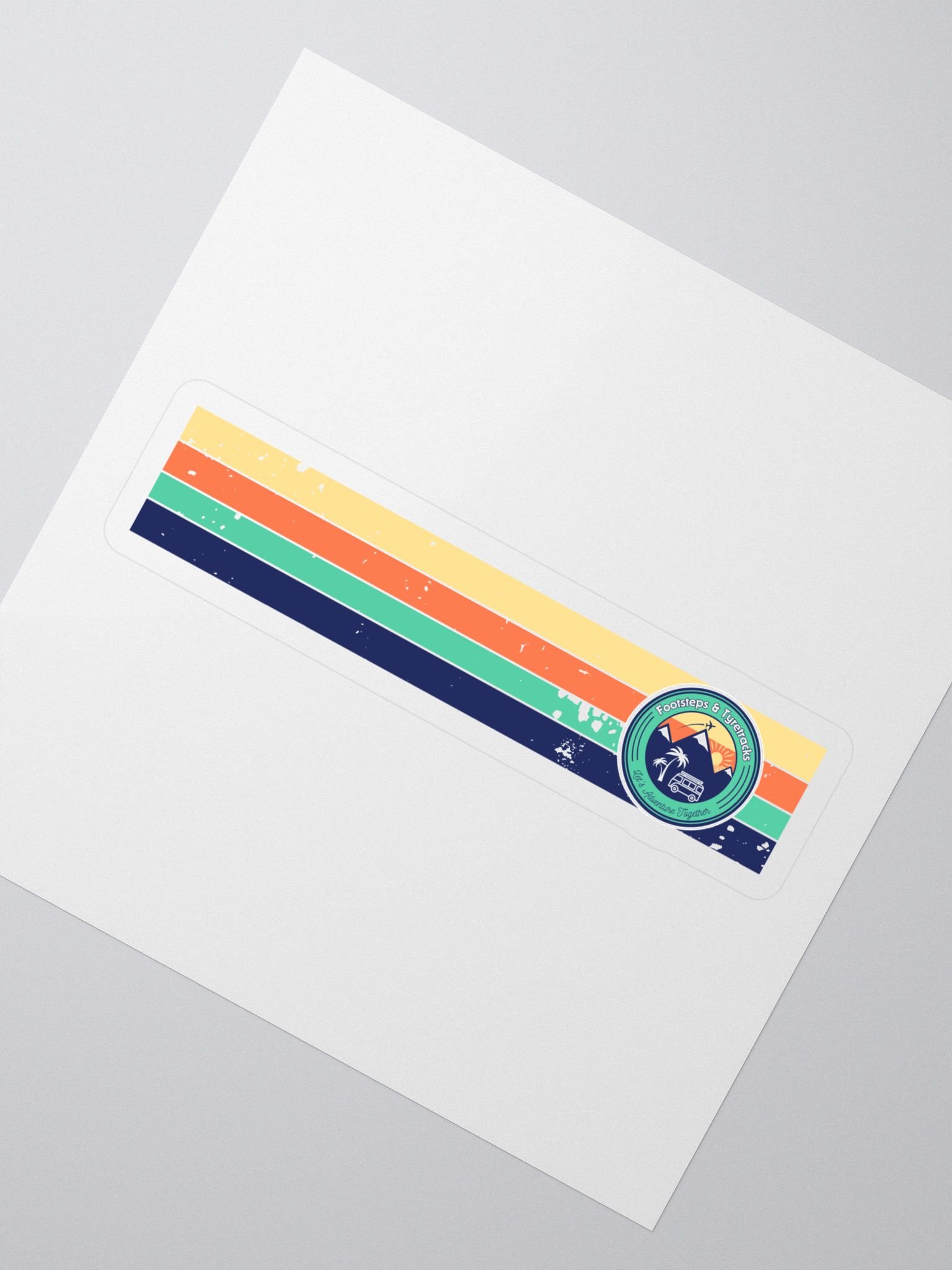 Footsteps & TyreTracks logo - Sticker product image (2)