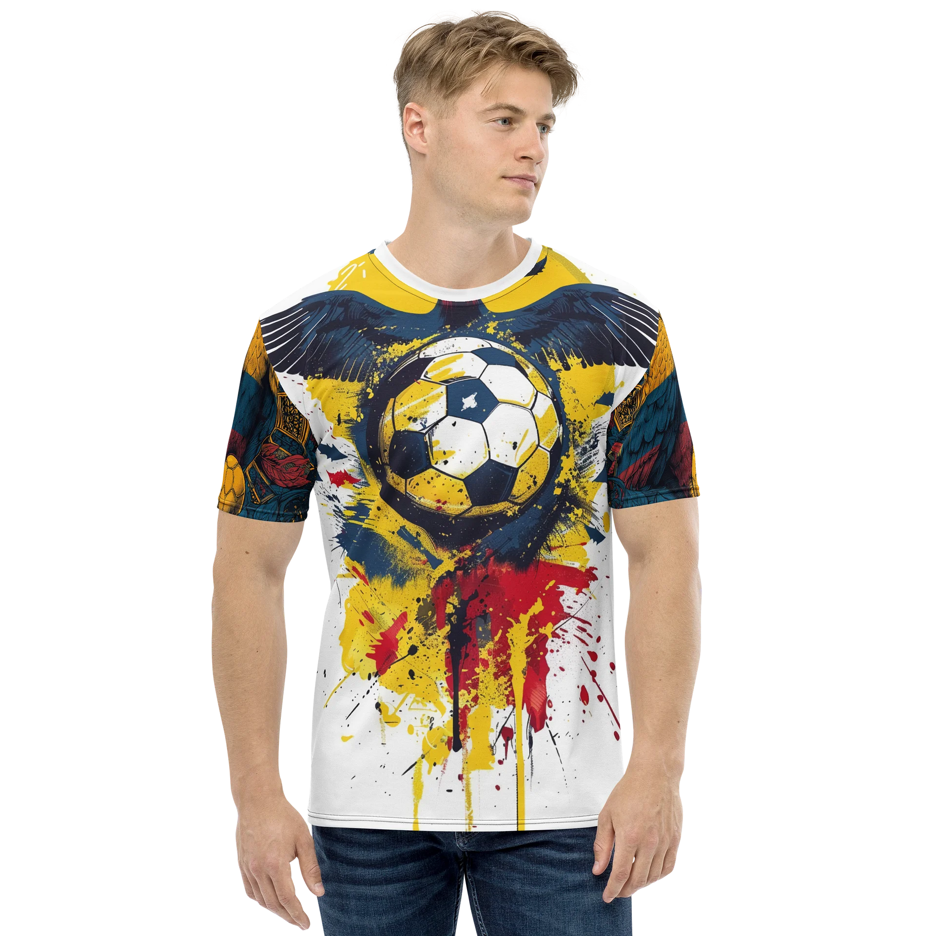 Colombia Fantasy Football Mens T shirt product image (6)