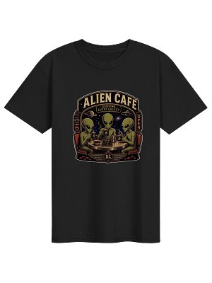 Alien Café – Serving Every Galaxy T-Shirt