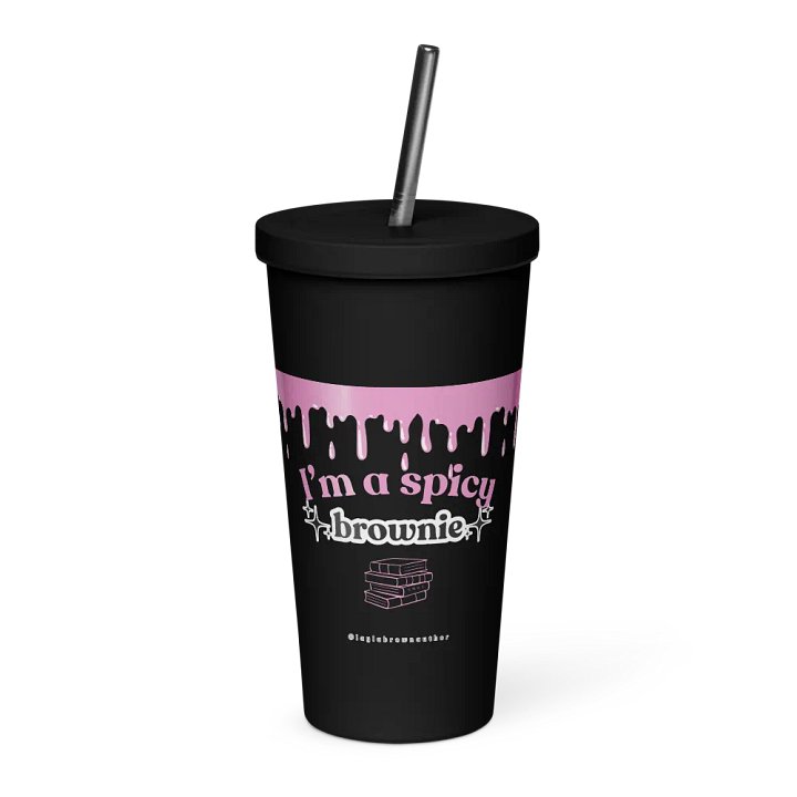 Tumbler - "I'm a spicy brownie" product image (1)