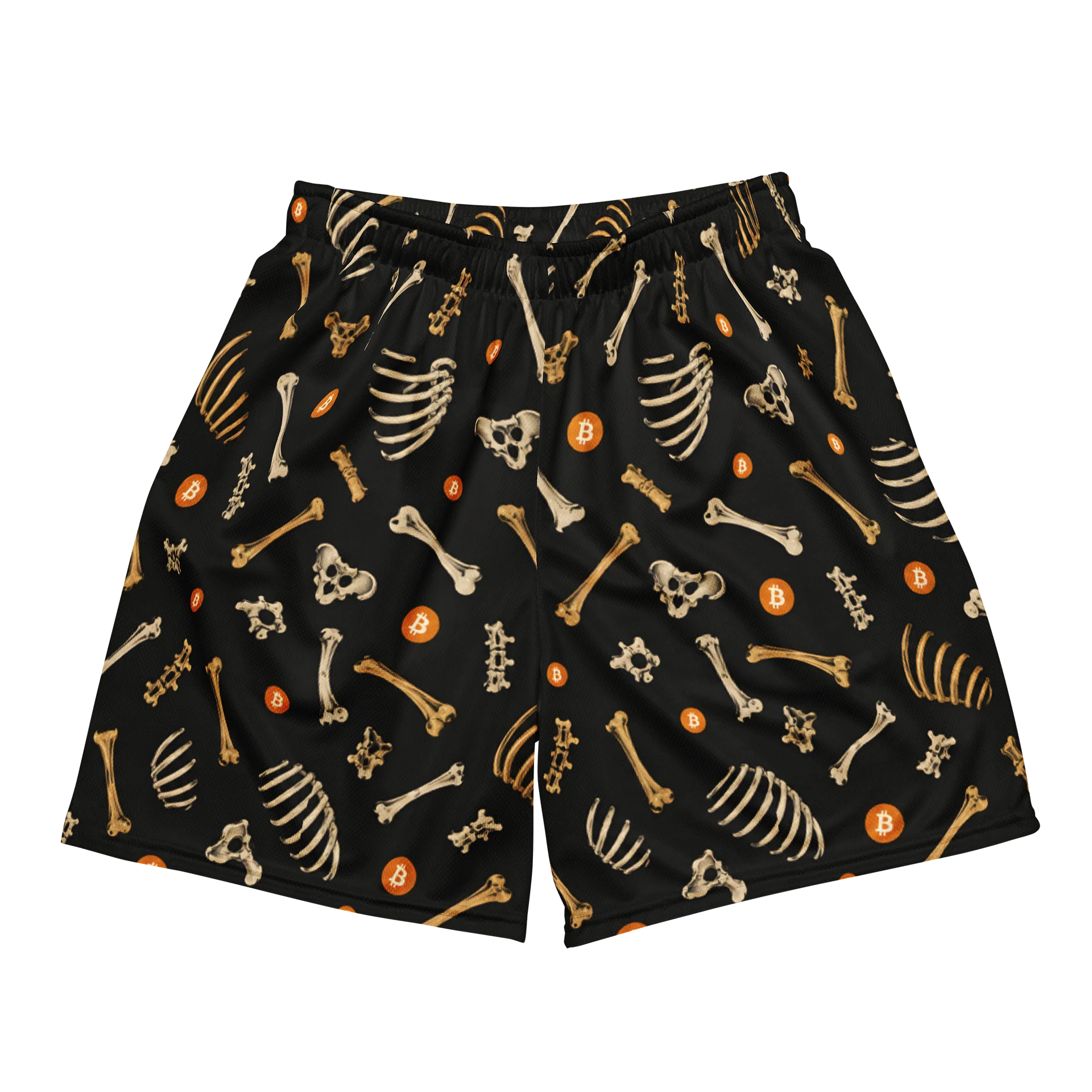 Bones & Pumpkins Mesh Shorts — Limited Supply Costume Set product image (2)