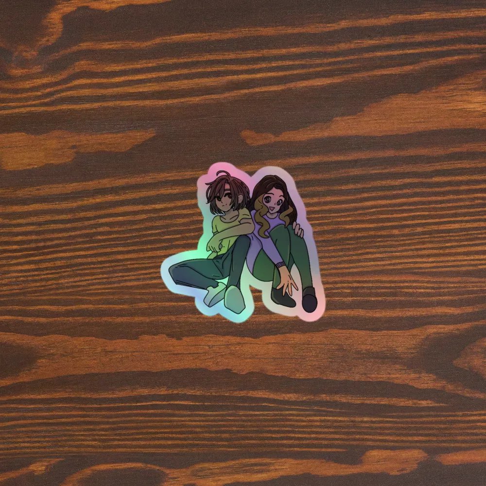 Blake and Naomi Collab Holographic Sticker Set product image (5)