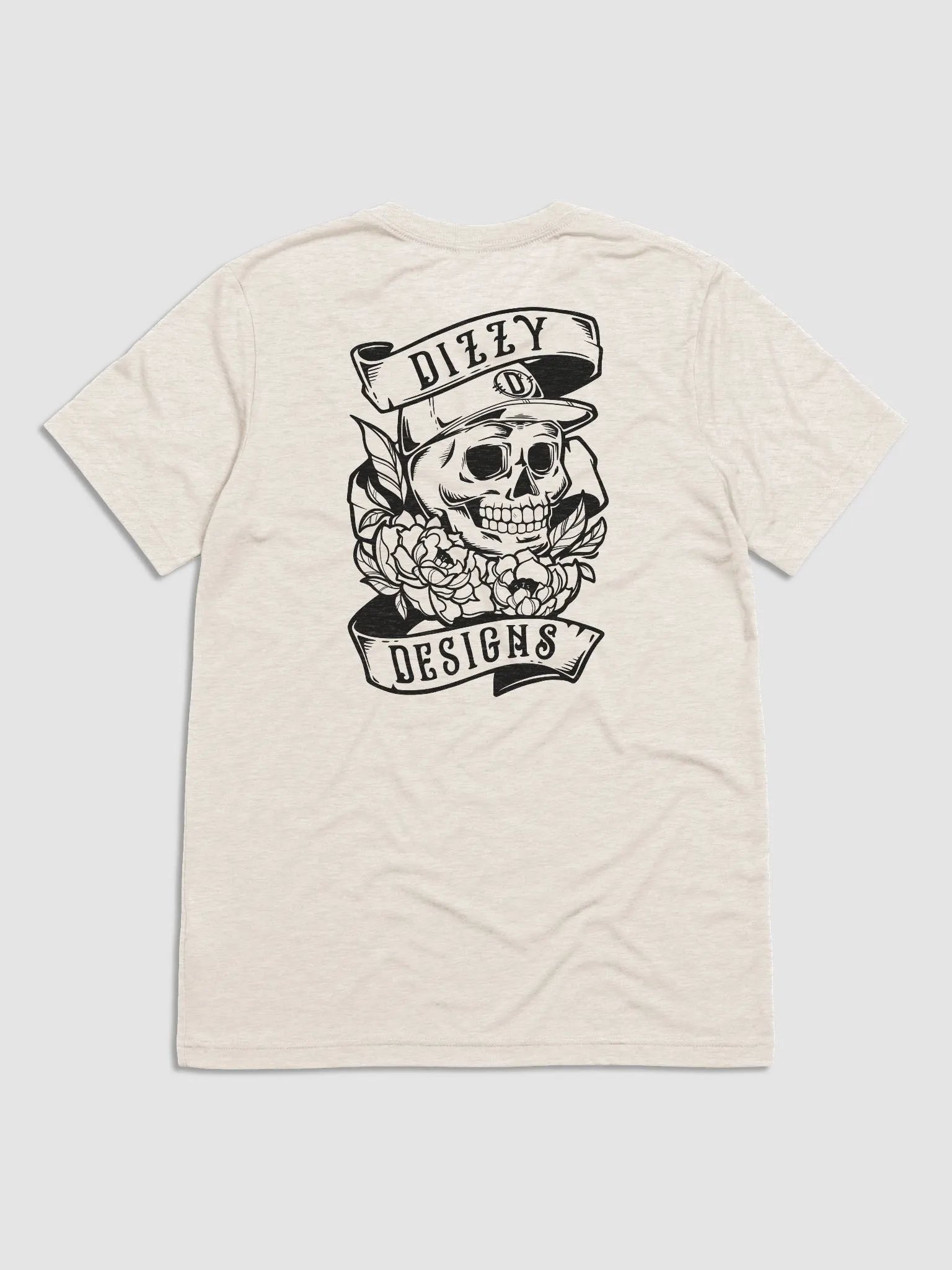 Dizzy Designs Outline Skull Unisex product image (1)