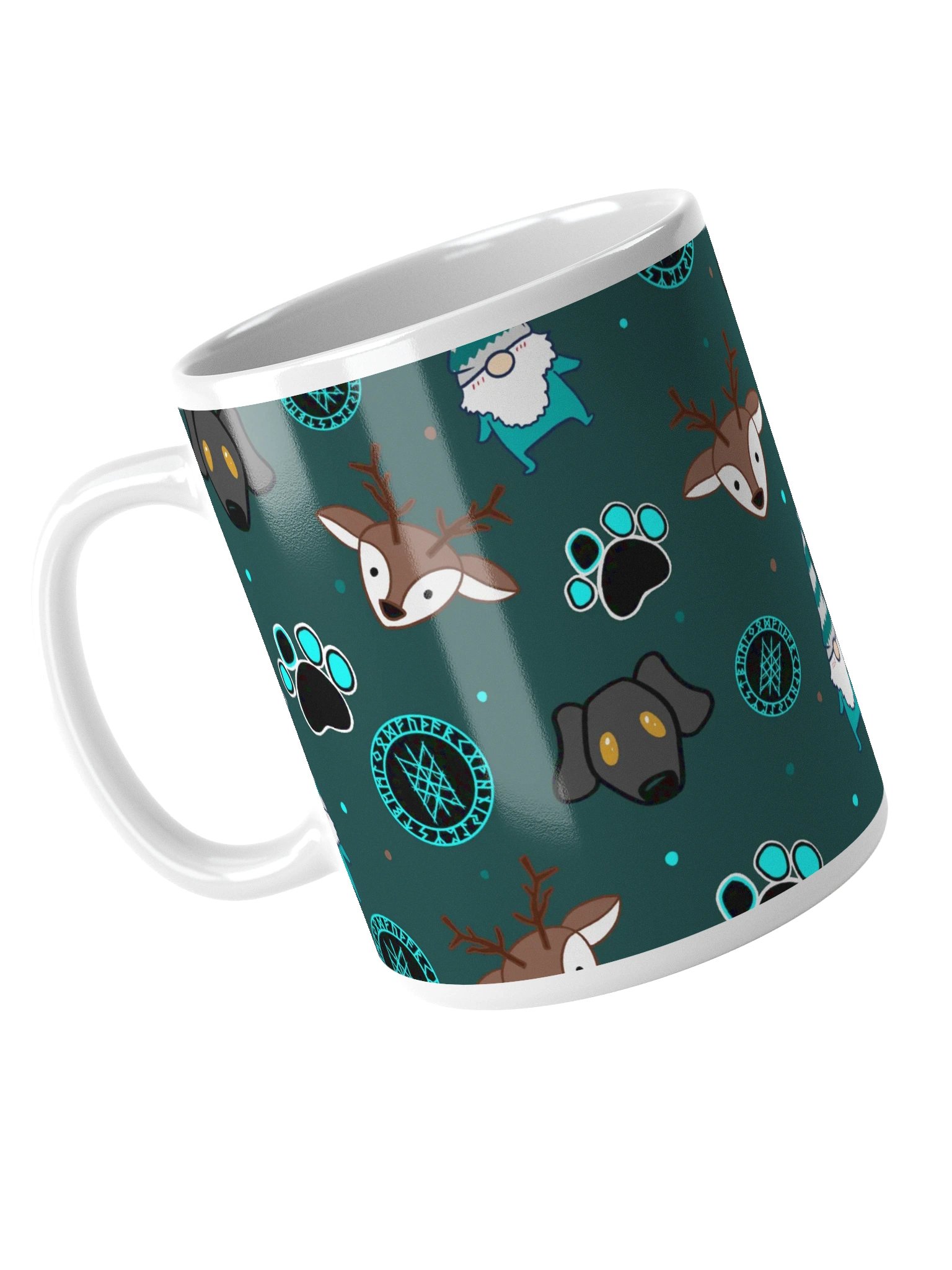 Web of Wyrd Dark Stream Print Glossy Mug product image (9)