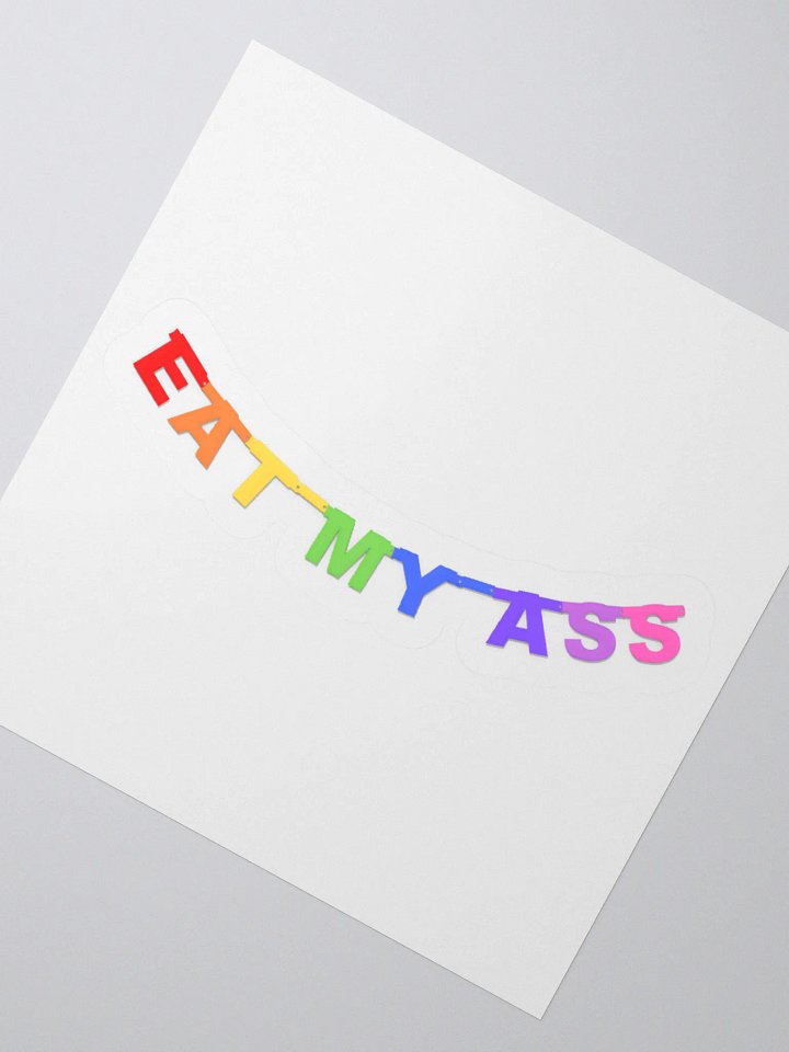 Eat My Ass Sticker product image (2)