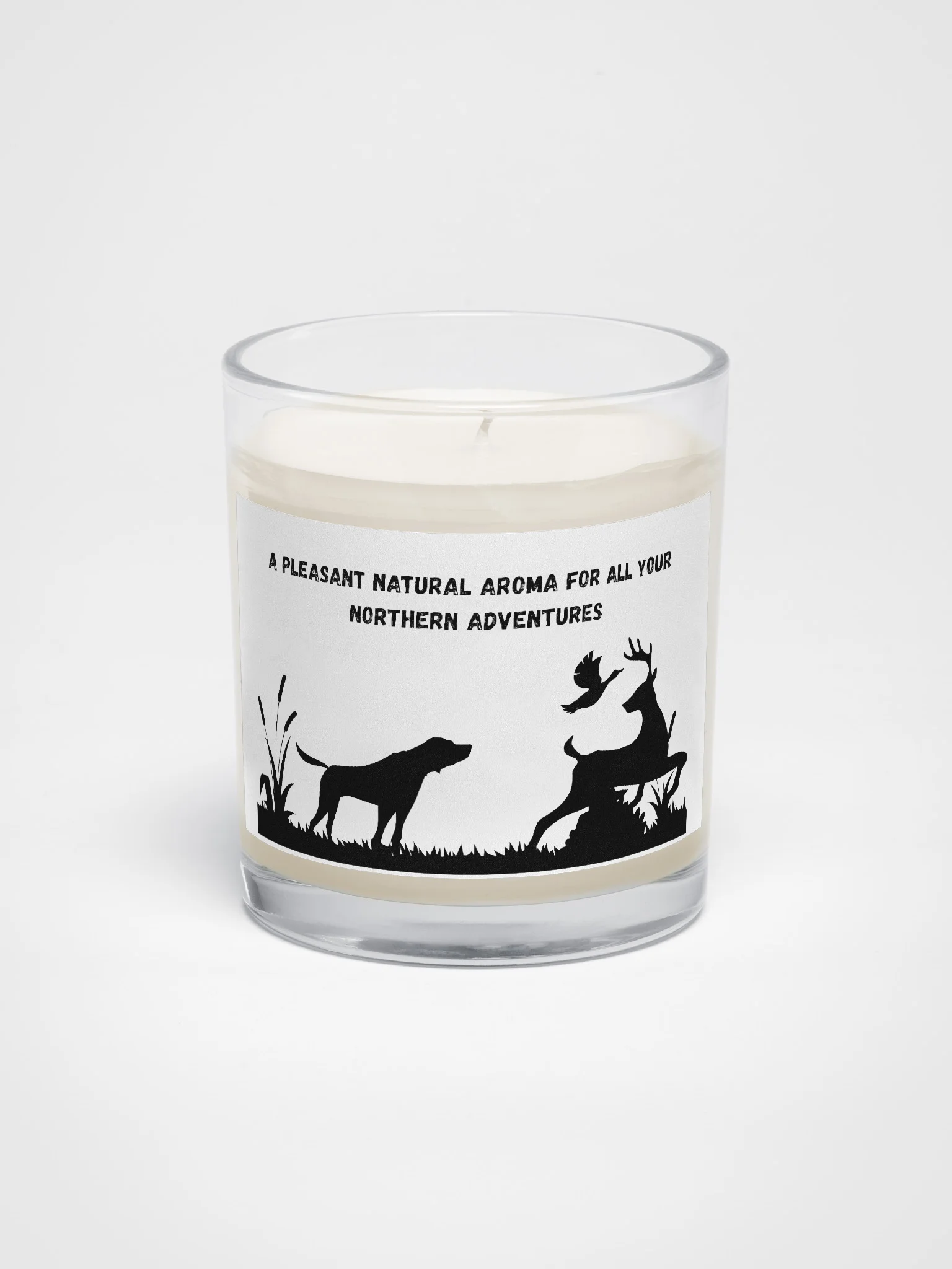 Northern Adventure Candle – Funny Hunting & Cabin Gift product image (1)