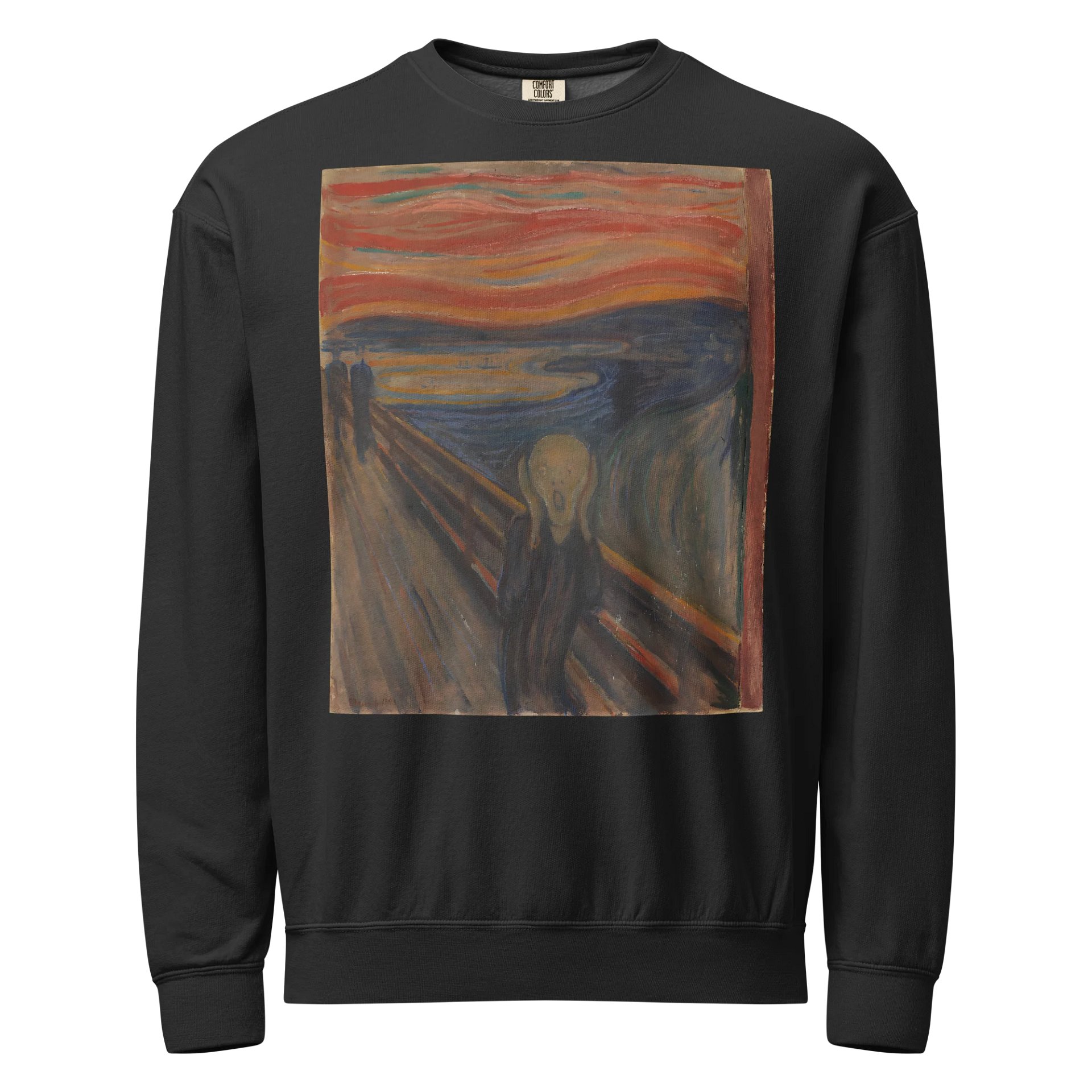 Edvard Munch The Scream Sweatshirt (Comfort Colors) product image (1)