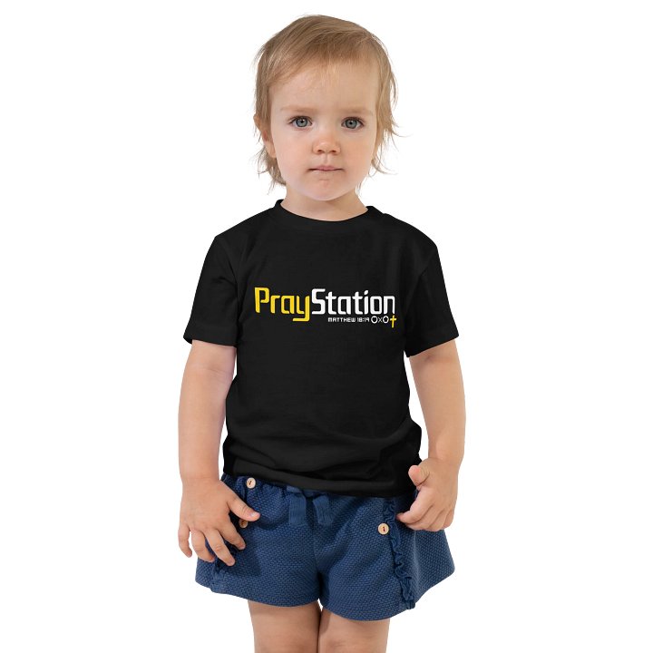 LXA PrayStation Toddler Tee | Love X Aloha - Faith Collection | Premium Christian Apparel product image (1)