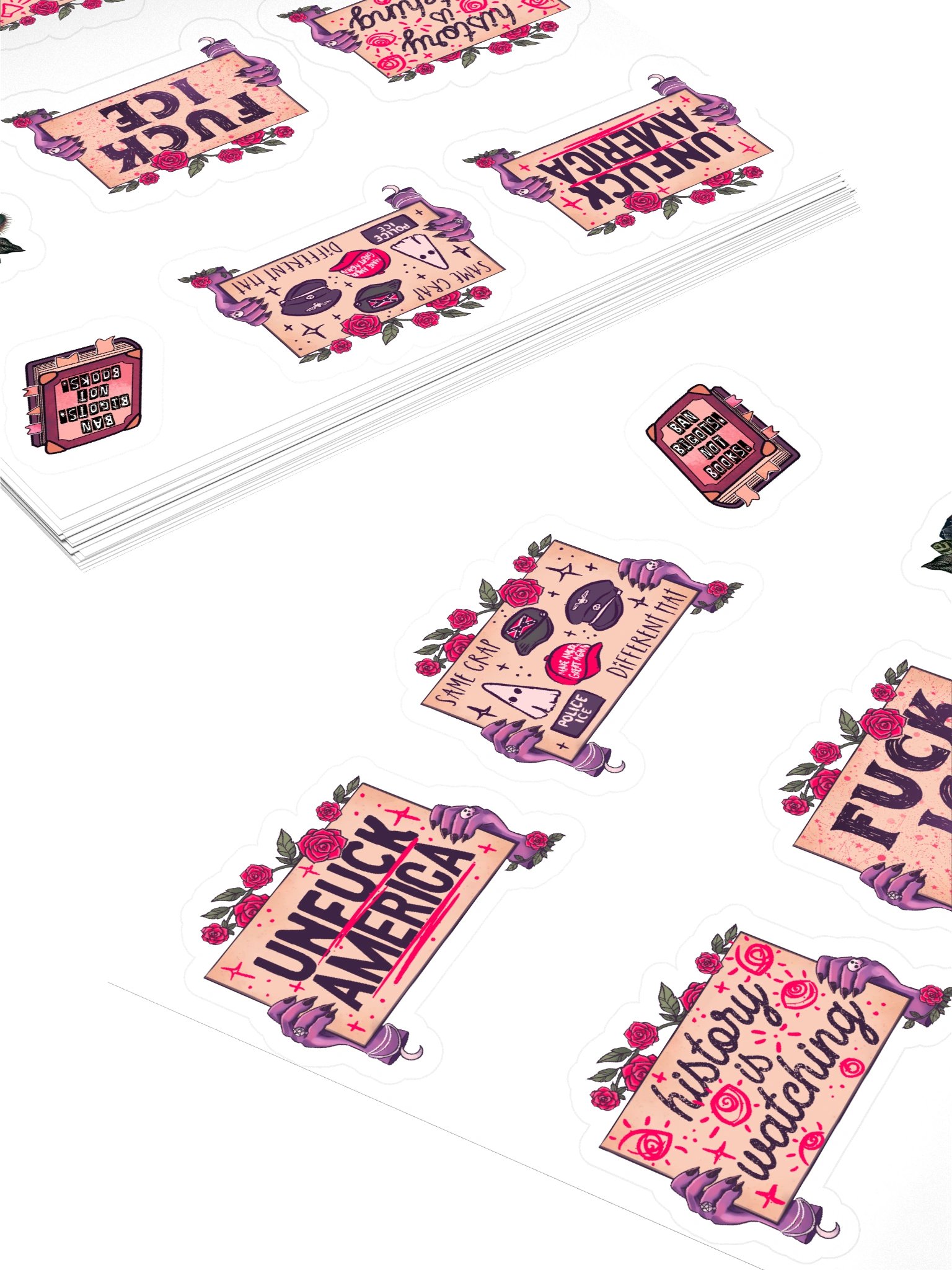 Fight Facism Sticker Sheet product image (4)
