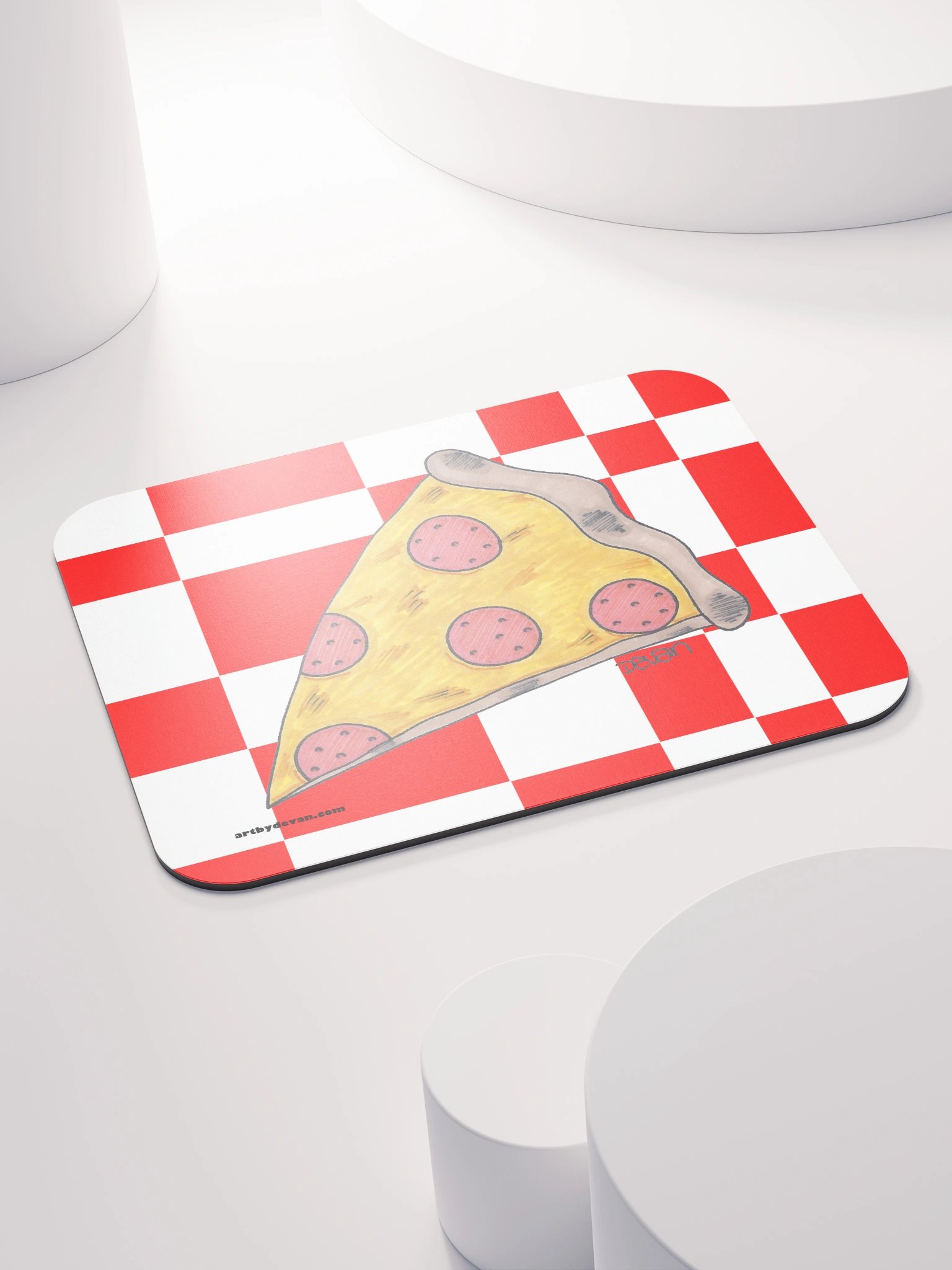 Pepperoni Pizza Mousepad product image (4)