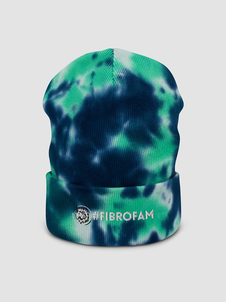 #FibroFam Tie-Dye Beanie product image (2)