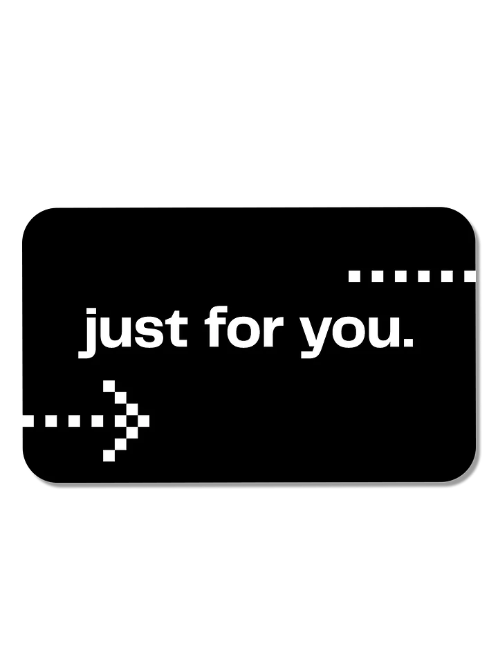 Black & White Gift Card Design product image (1)