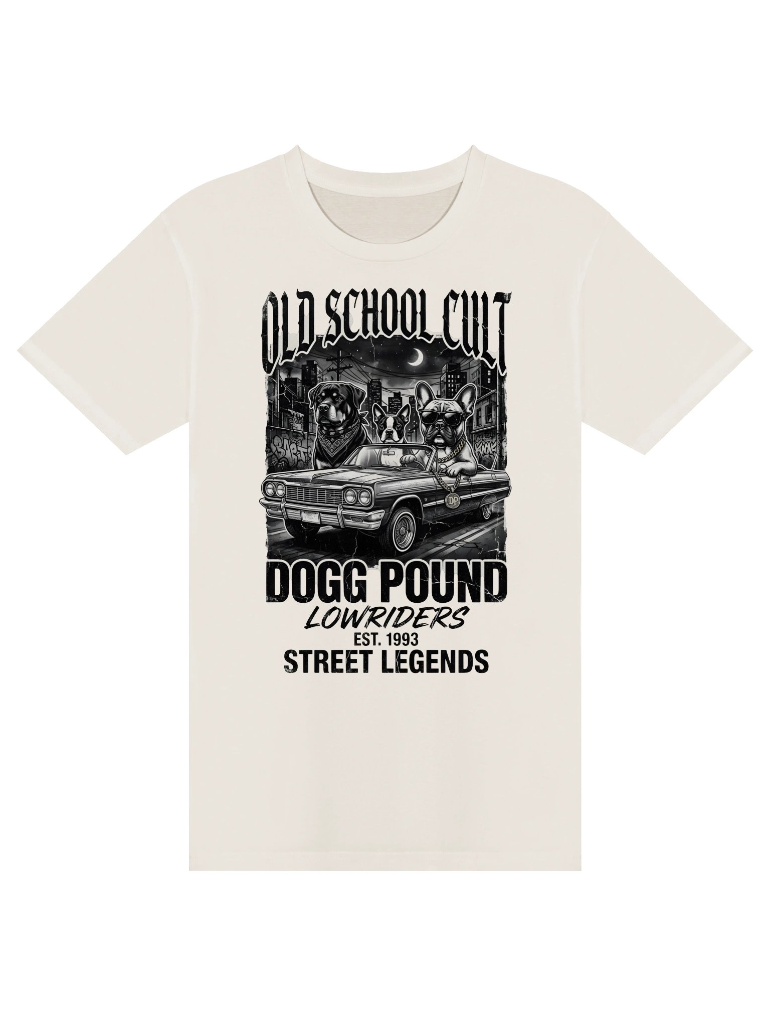 Old School Cult - Dogg Pound Lowriders Vintage Rap Tee product image (4)