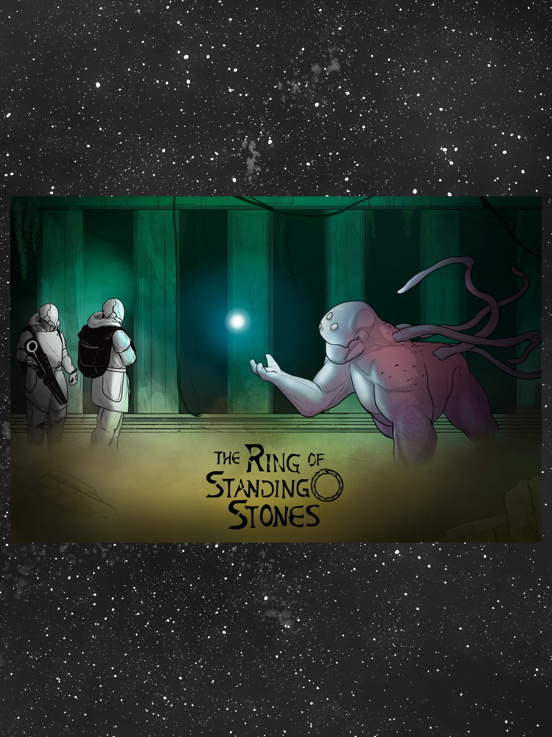 The Ring of Standing Stones 17 x 11" Print product image (1)