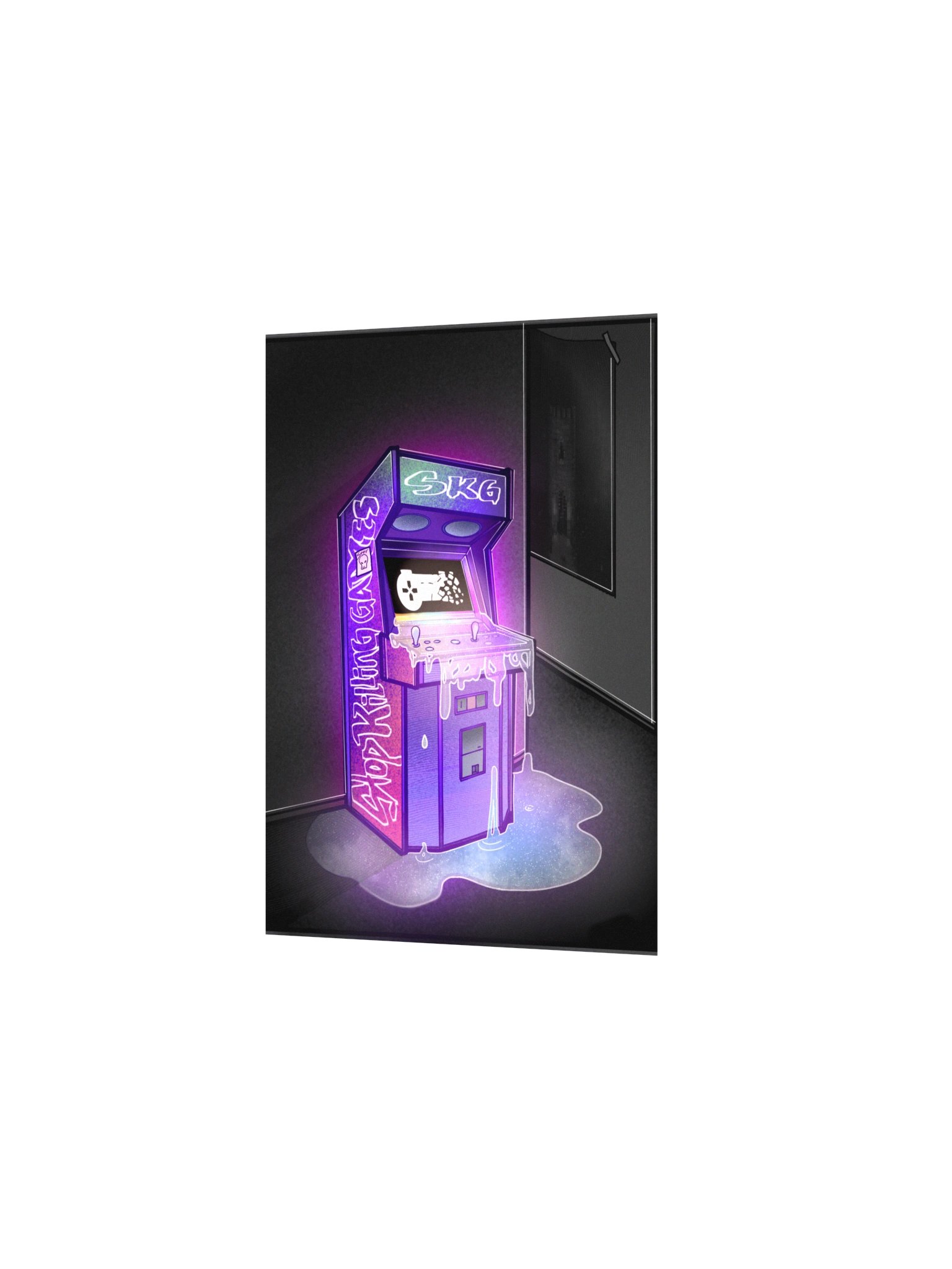 SKG Glowing Arcade Poster product image (2)