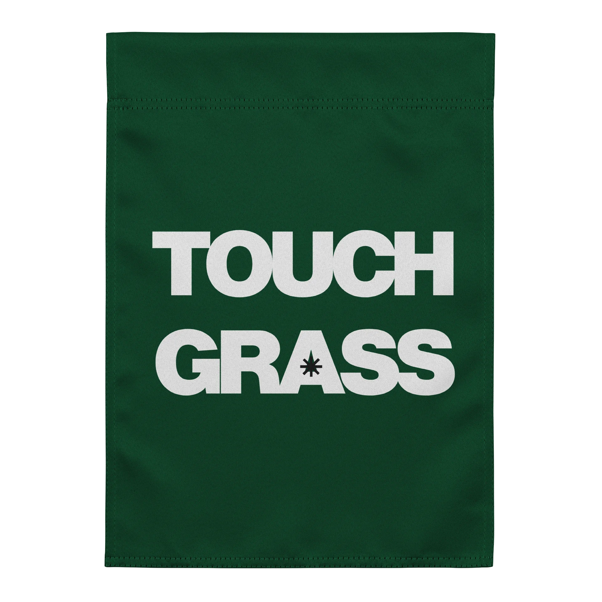 "Touch Grass" Garden Flag product image (1)