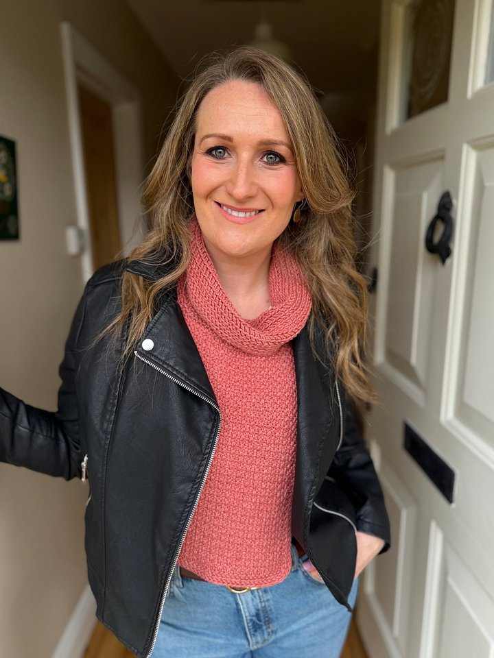 Herringbone Dickie Crochet Pattern - 3 neckline options! product image (2)