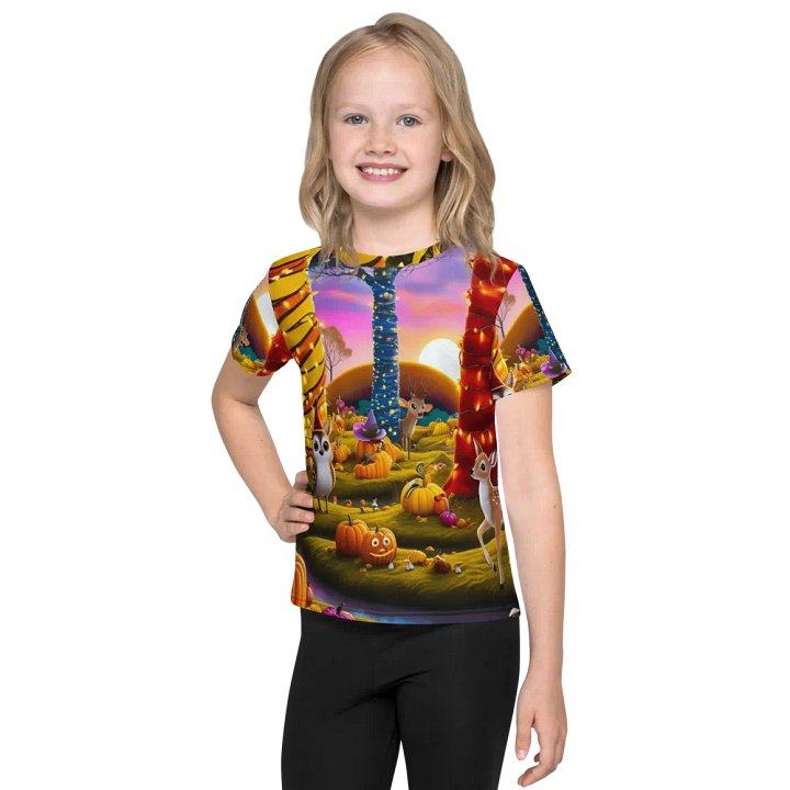 Boo-tiful Pumpkins Bash Kids T Shirt product image (1)
