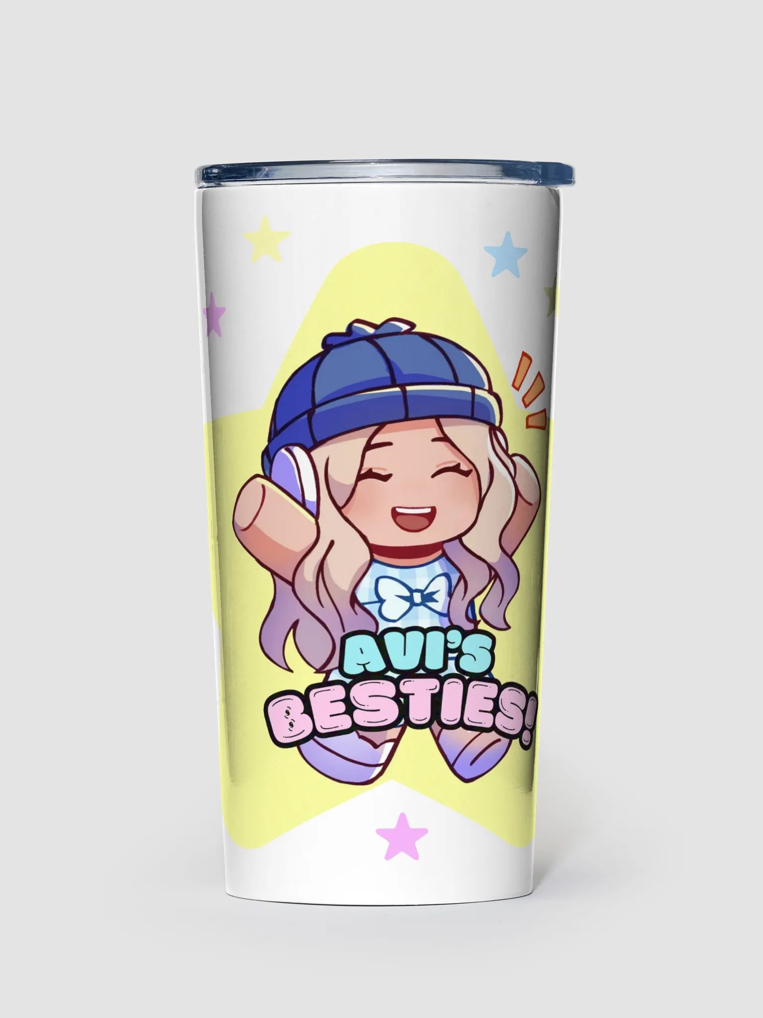 Avi's Besties Stainless Steel Tumbler product image (1)