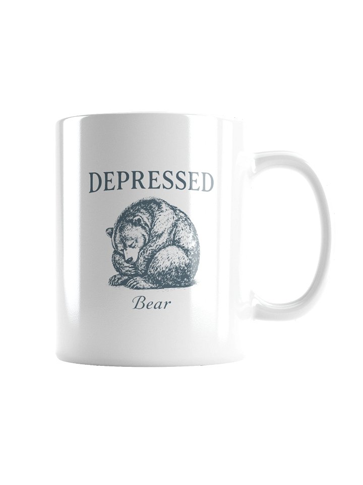 Depressed Bear Ceramic Mug product image (2)
