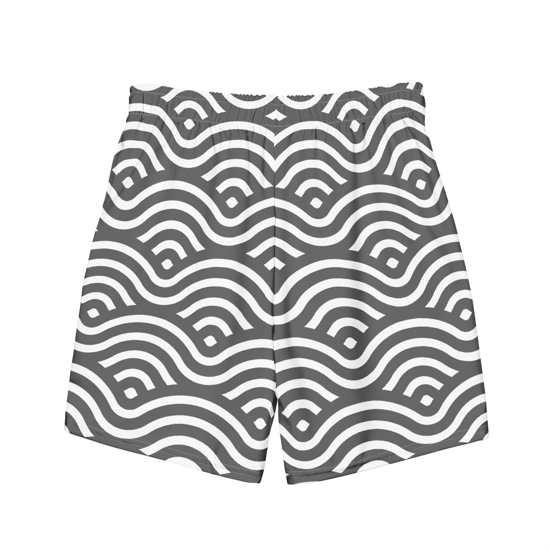 LowkeyFire Wave Pattern Swim Trunks product image (7)