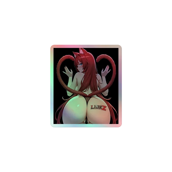 Linkz Tails Holographic Sticker product image (1)