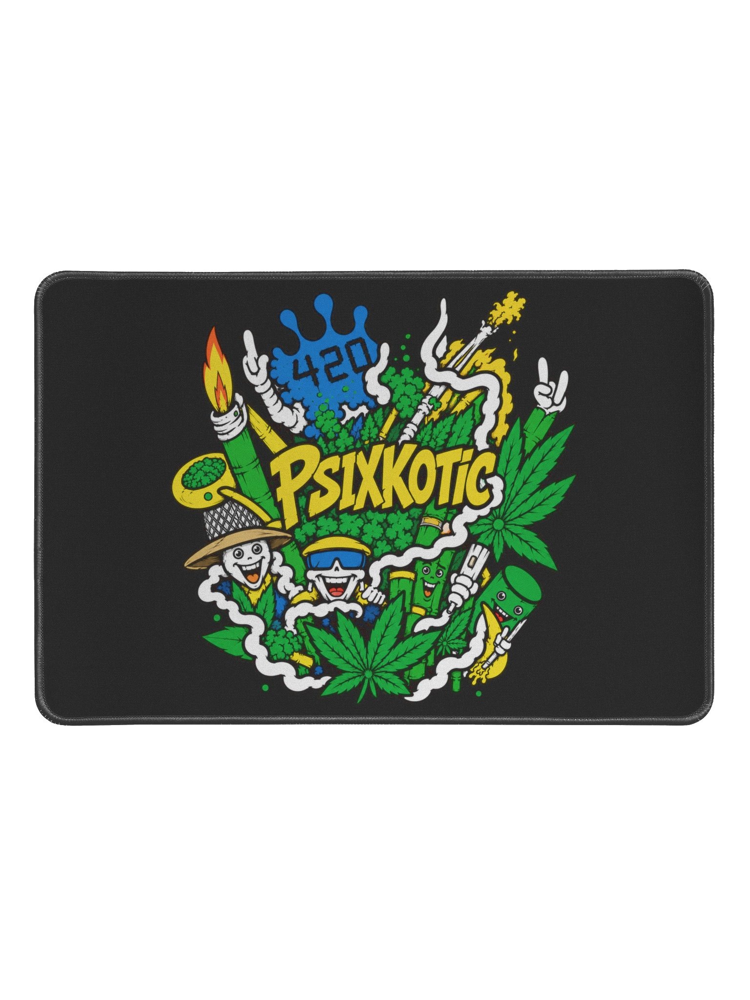 Psixkotic 420 Cannabis Desk Mat product image (1)