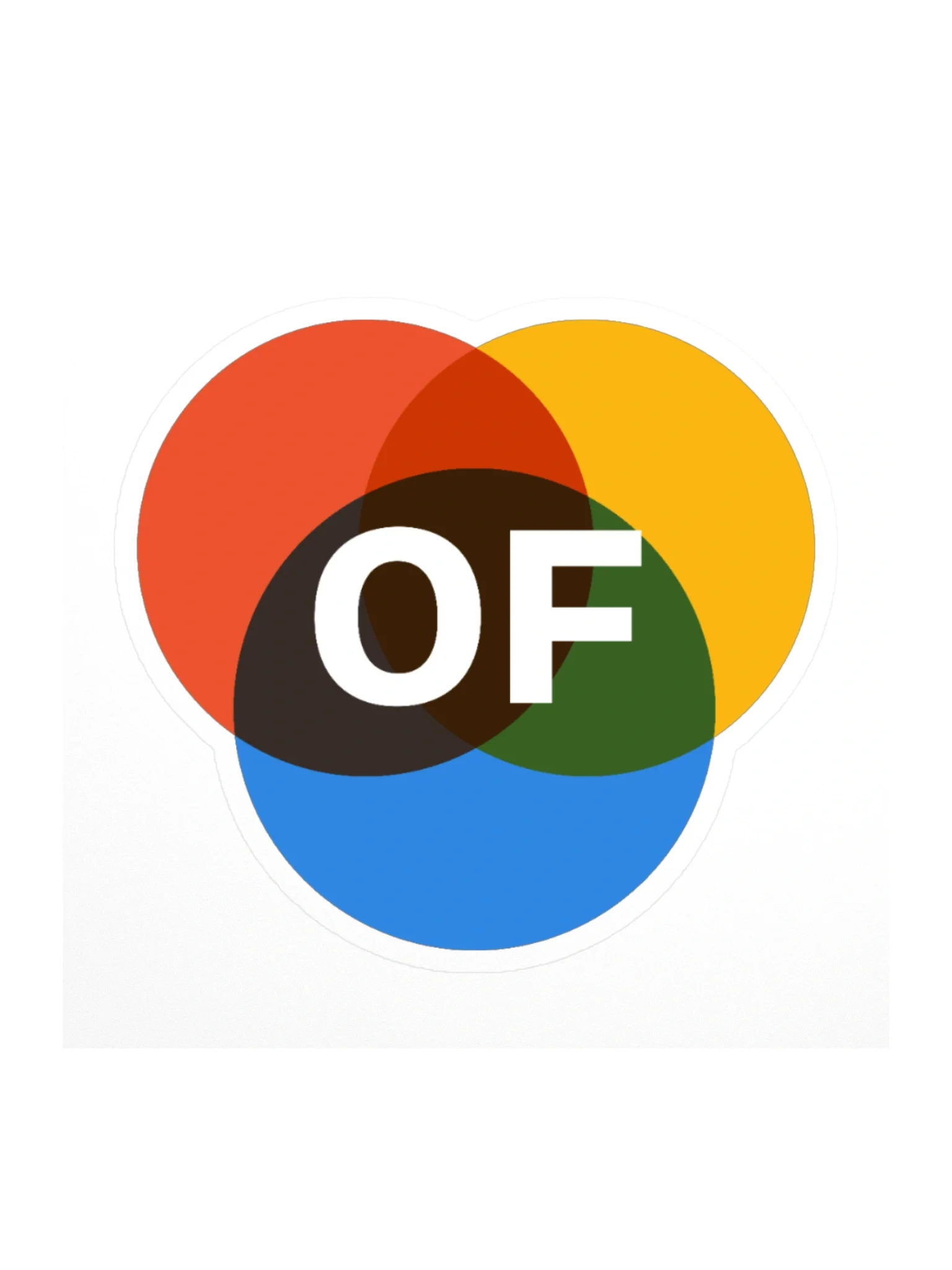 OurFest Logo Sticker