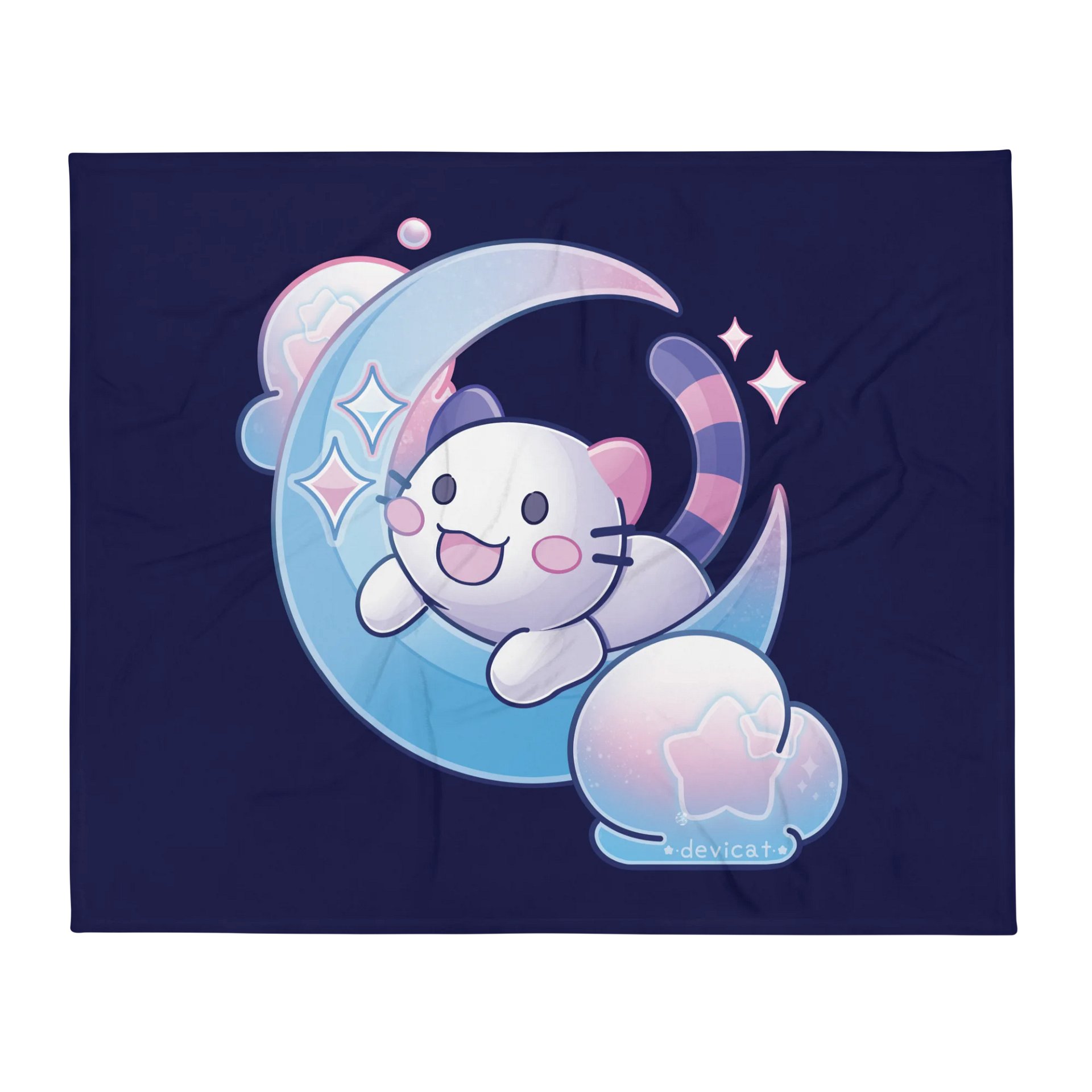 CandiCat on the Moon 2025 Blanket product image (1)