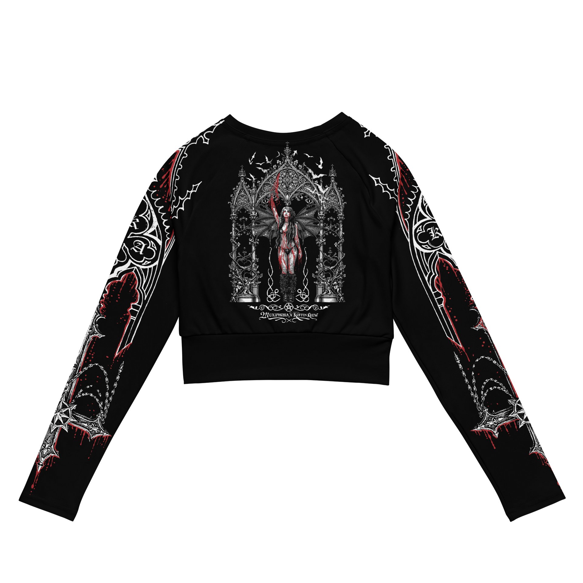 MuxiPhobia L/S Crop Top product image (2)