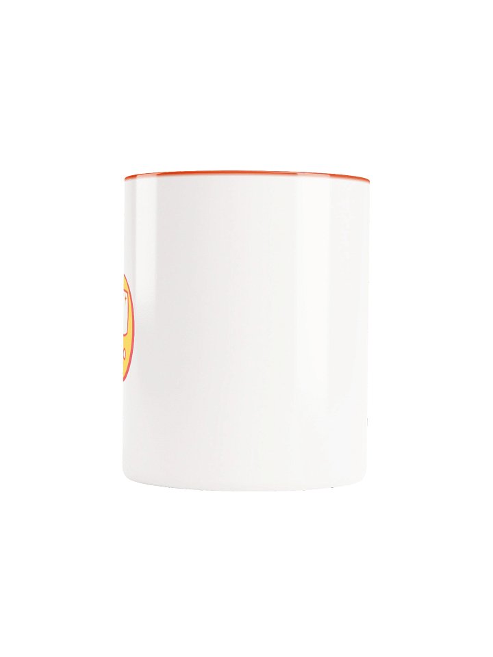 Codenamesam Logo Mug with Color handle (Orange & Yellow) product image (2)