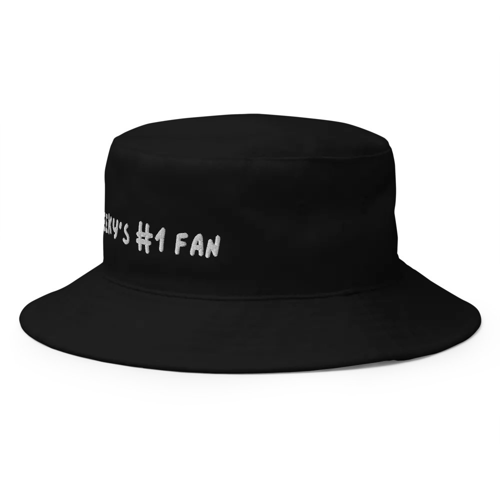 cheeky's number 1 fan embroidered bucket hat product image (9)