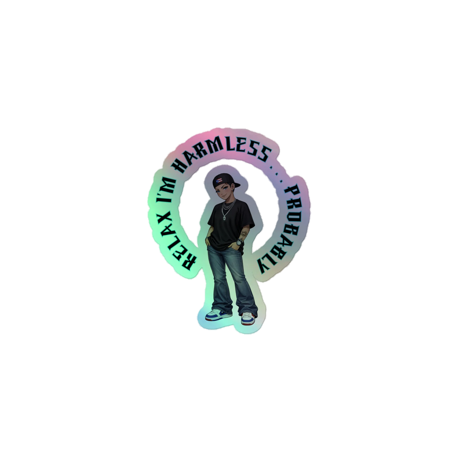 Relax sticker product image (1)