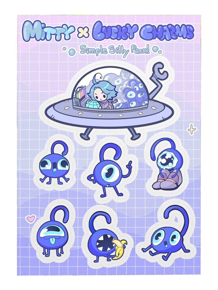 Lucky Charms Simple Silly Pack - Sticker Sheet product image (1)