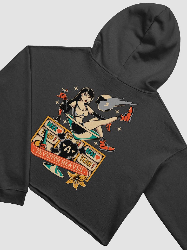 Limit Break Libations Crop Hoodie product image (1)
