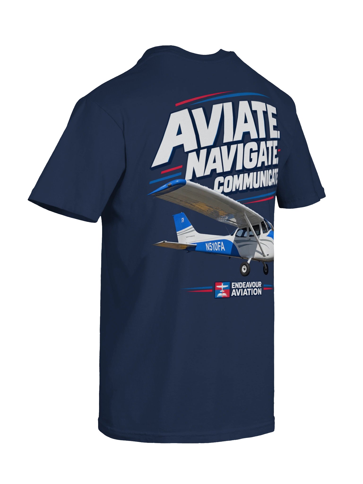 Aviate. Navigate. Communicate. | Endeavour Aviation Premium Tee product image (12)