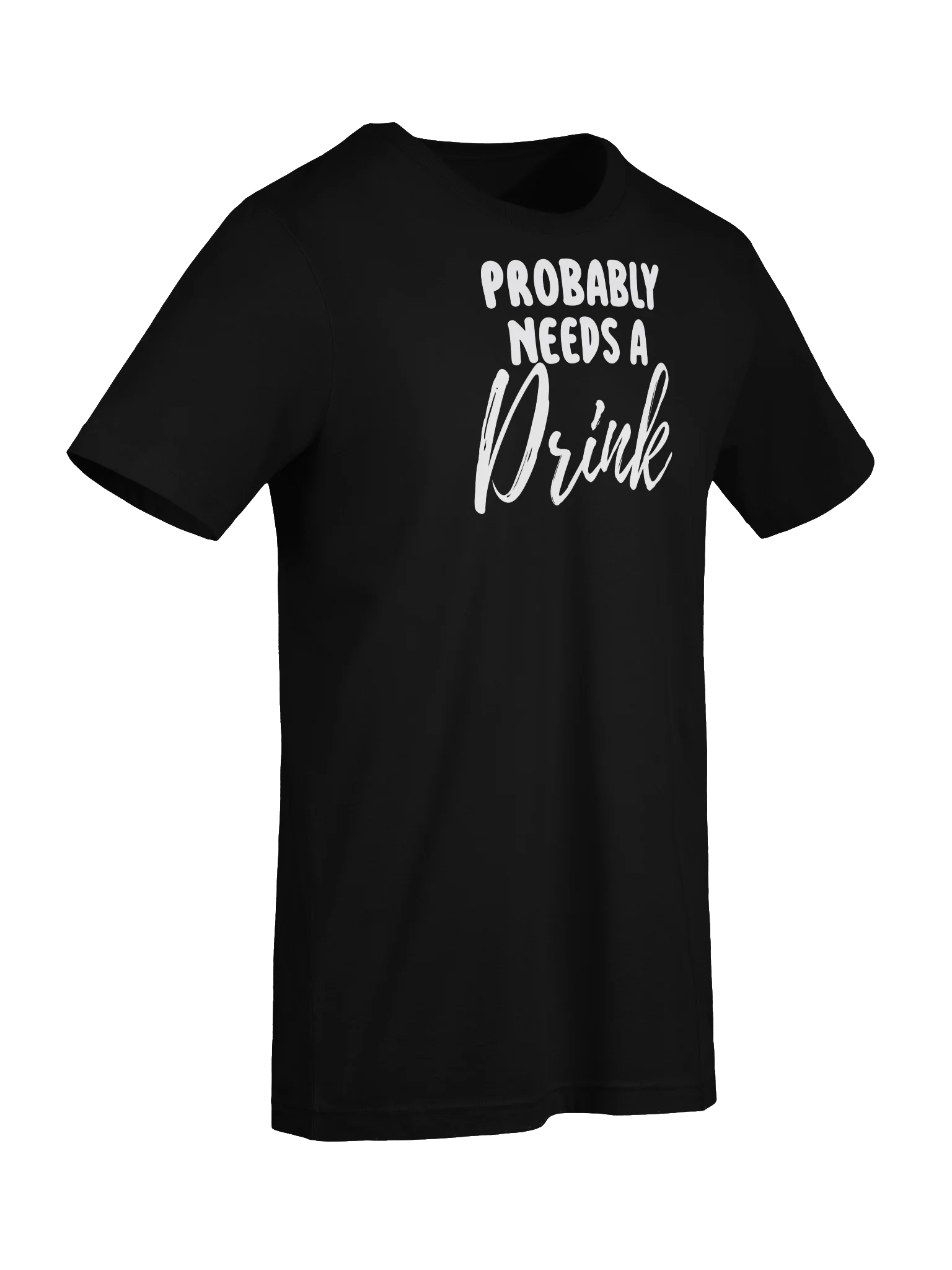 Probably Needs A Drink Script T-shirt product image (7)