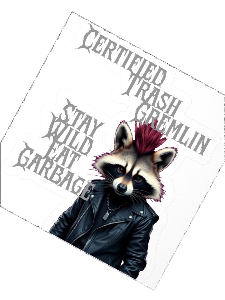 Trash Racoon Sticker product image (4)