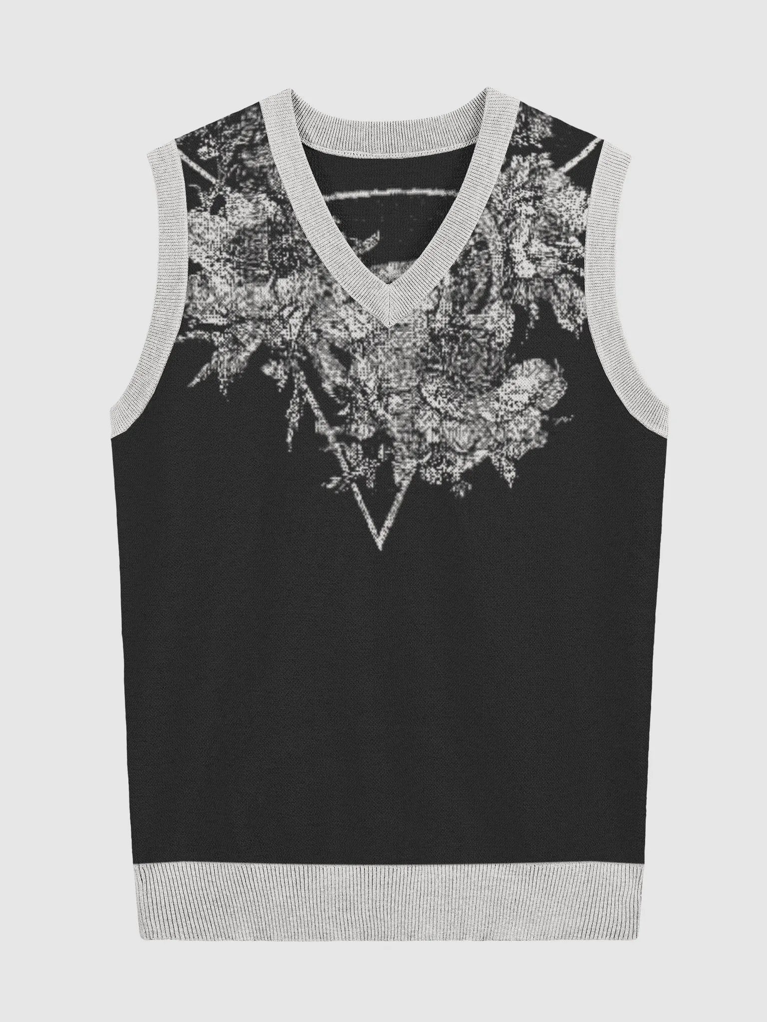 SKULLFLOWER KNITTED VIBE VEST product image (1)