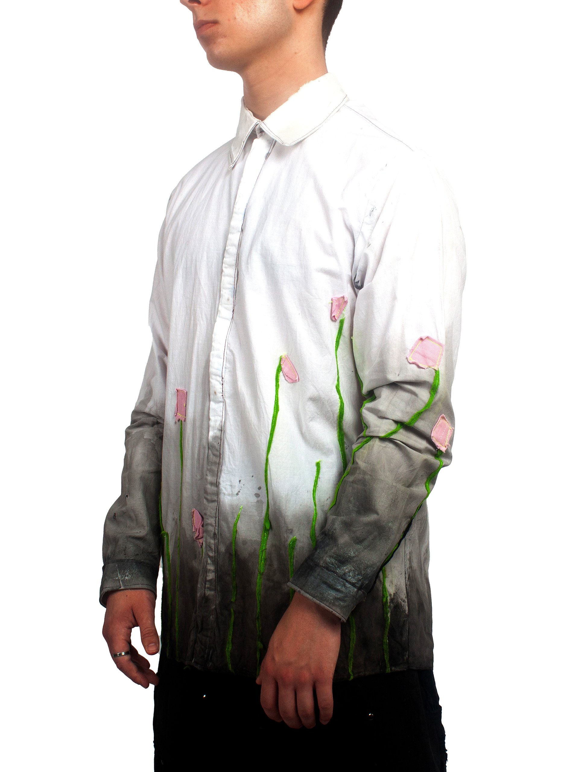 DEAD REGROWTH OMBRE EMBROIDERY SHIRT product image (2)