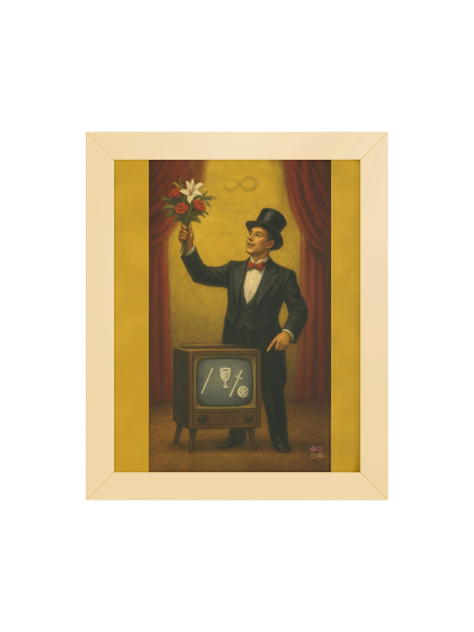 1 The Magician Tarot Art Framed Poster product image (4)