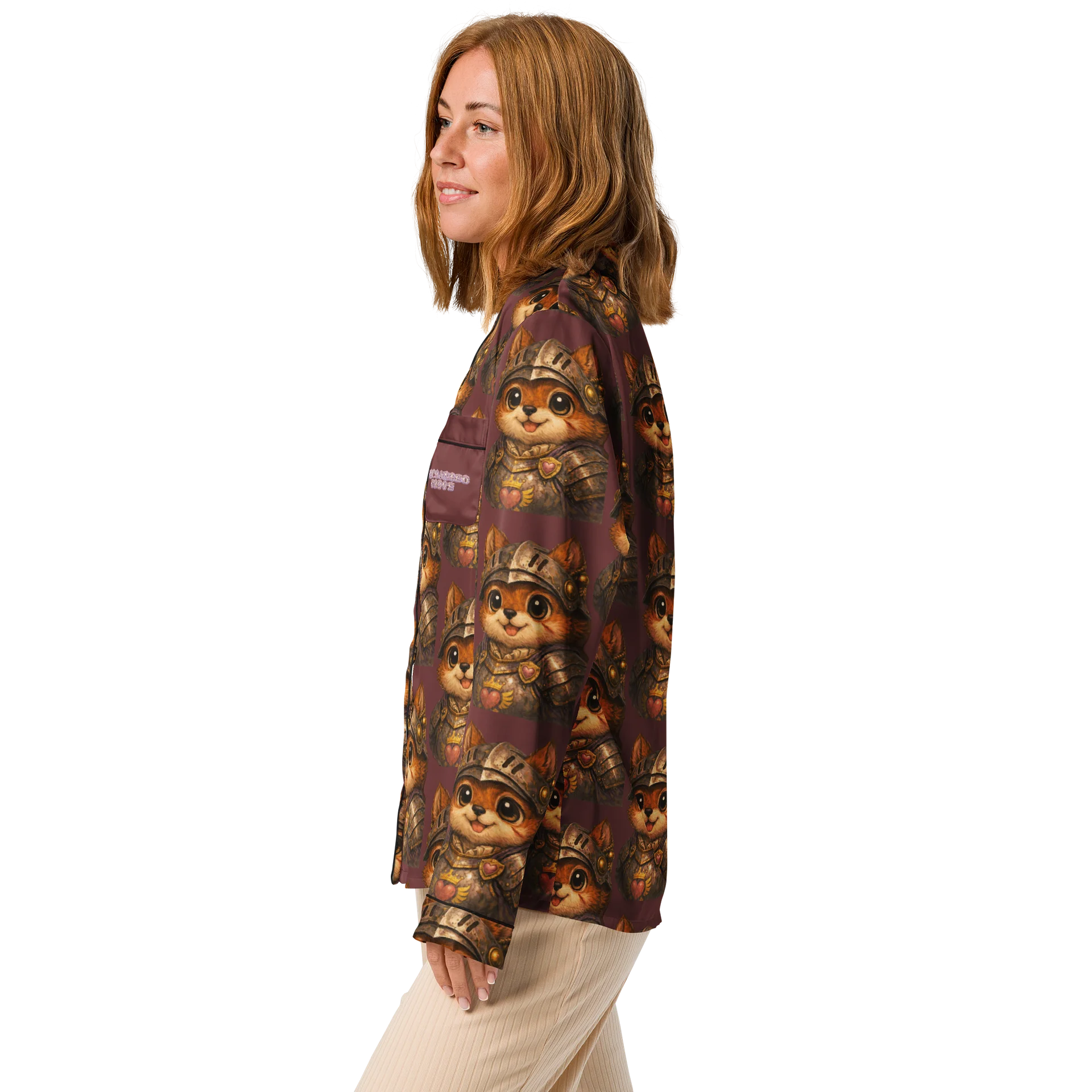 Kingdoms Guard All-Over Print Pajama Top product image (4)