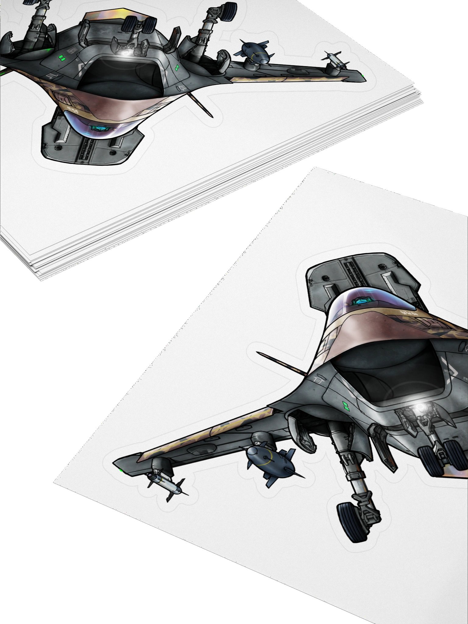 Vortex - Desert Splinter (5.5 inch Sticker) product image (4)