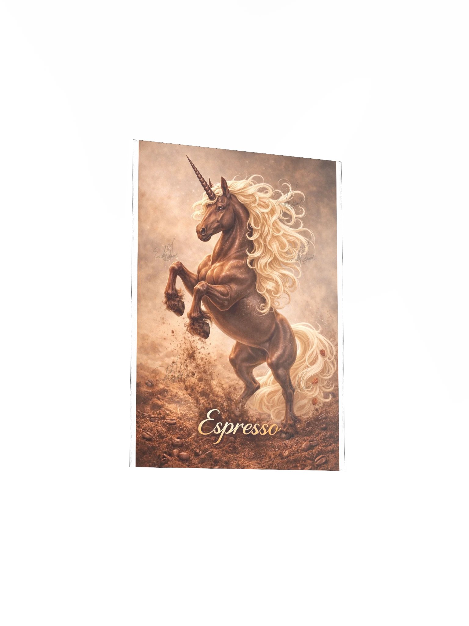 Espresso White Poster product image (11)